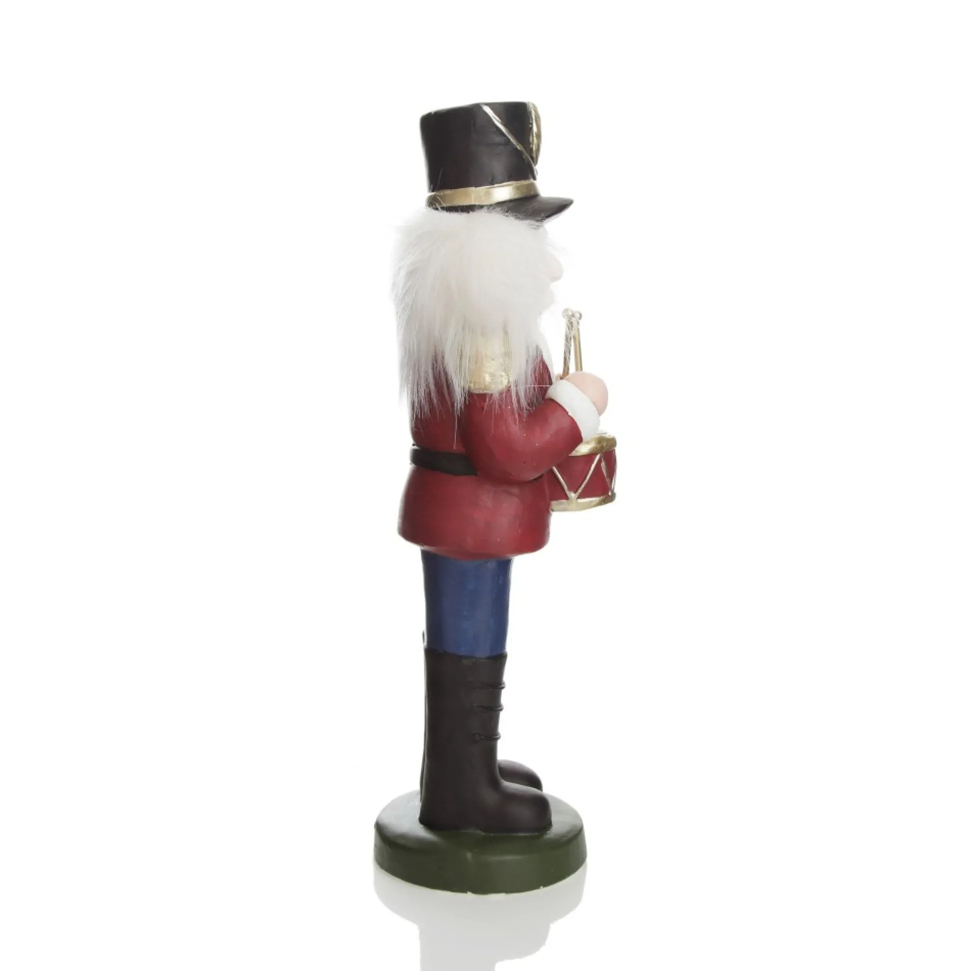 Extra Large Red Drummer Nutcracker Christmas Ornament. Christmas Nutcrackers|