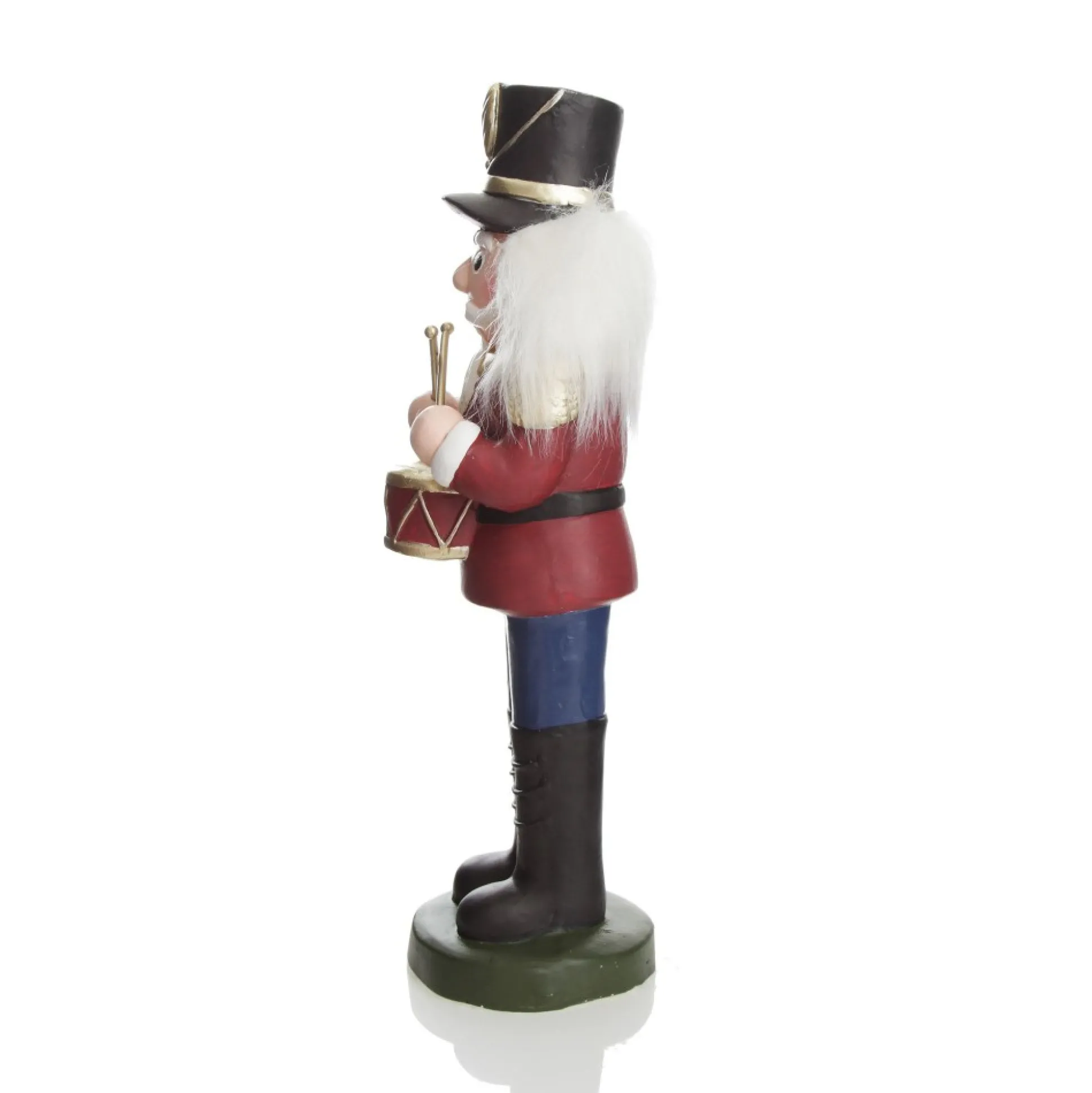 Extra Large Red Drummer Nutcracker Christmas Ornament. Christmas Nutcrackers|