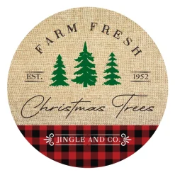 Farm Fresh Christmas Wreath Plaque Diy Wreaths|