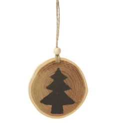 Farmhouse Tree Decorations - Set of 6 Christmas Tree Decorations|