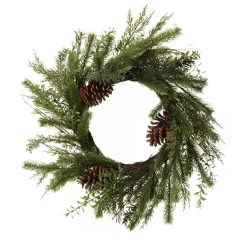 Fir and Pinecone Wreath Christmas Wreaths|