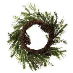 Fir and Pinecone Wreath Christmas Wreaths|