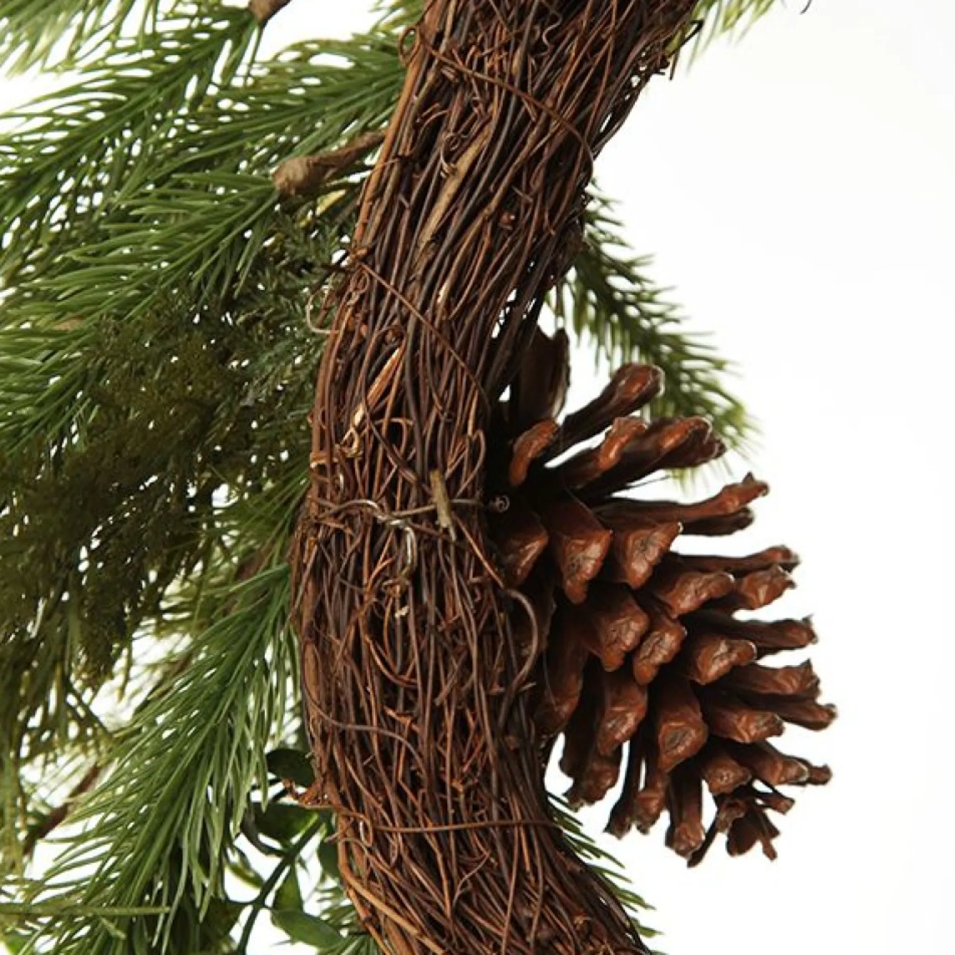 Fir and Pinecone Wreath Christmas Wreaths|