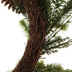 Fir and Pinecone Wreath Christmas Wreaths|