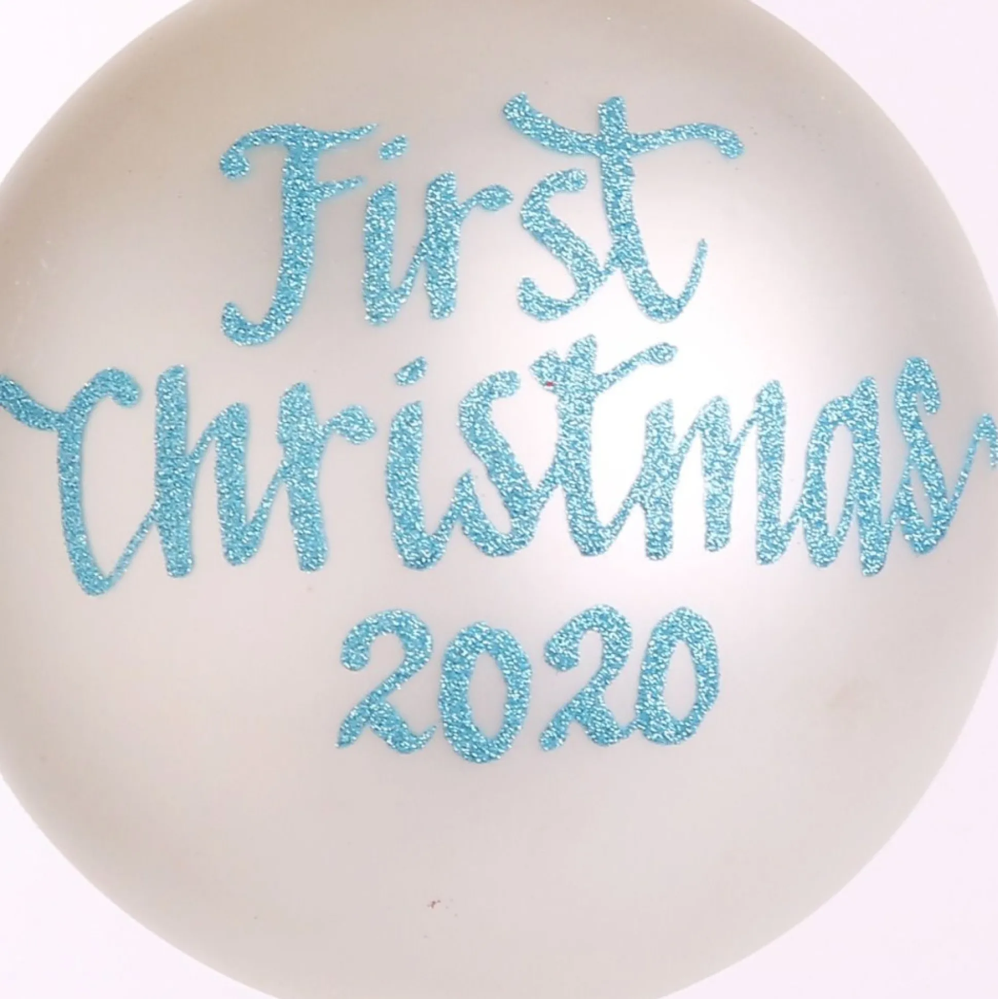 First Christmas Boy Personalised Christmas Bauble Personalised Baubles|