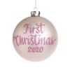 First Christmas Girl Personalised Christmas Bauble Personalised Baubles|