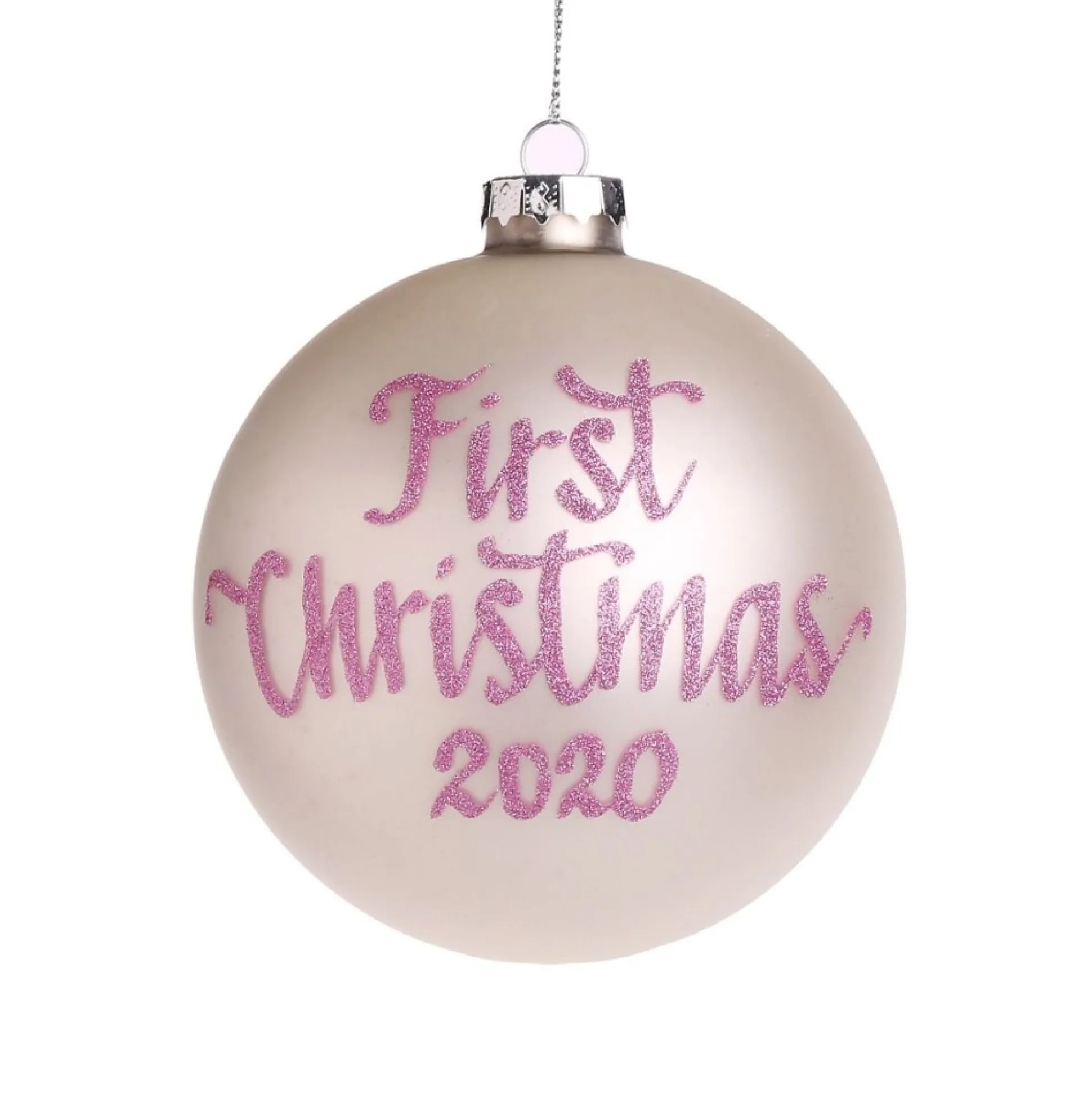 First Christmas Girl Personalised Christmas Bauble Personalised Baubles|