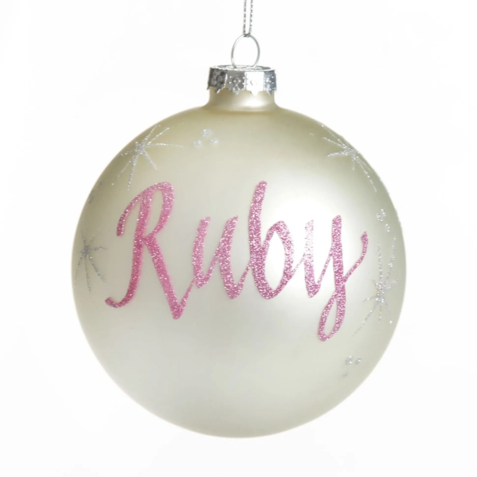 First Christmas Girl Personalised Christmas Bauble Personalised Baubles|