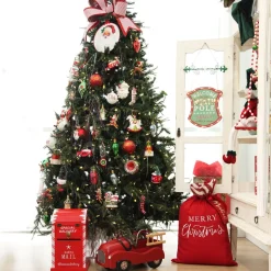 Frosted Glass 3D Bambi Christmas Bauble Hand Painted Baubles|