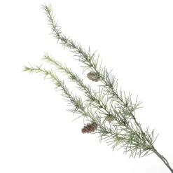 Frosted Pine with Pinecones Hanging Spray Christmas Sprays|