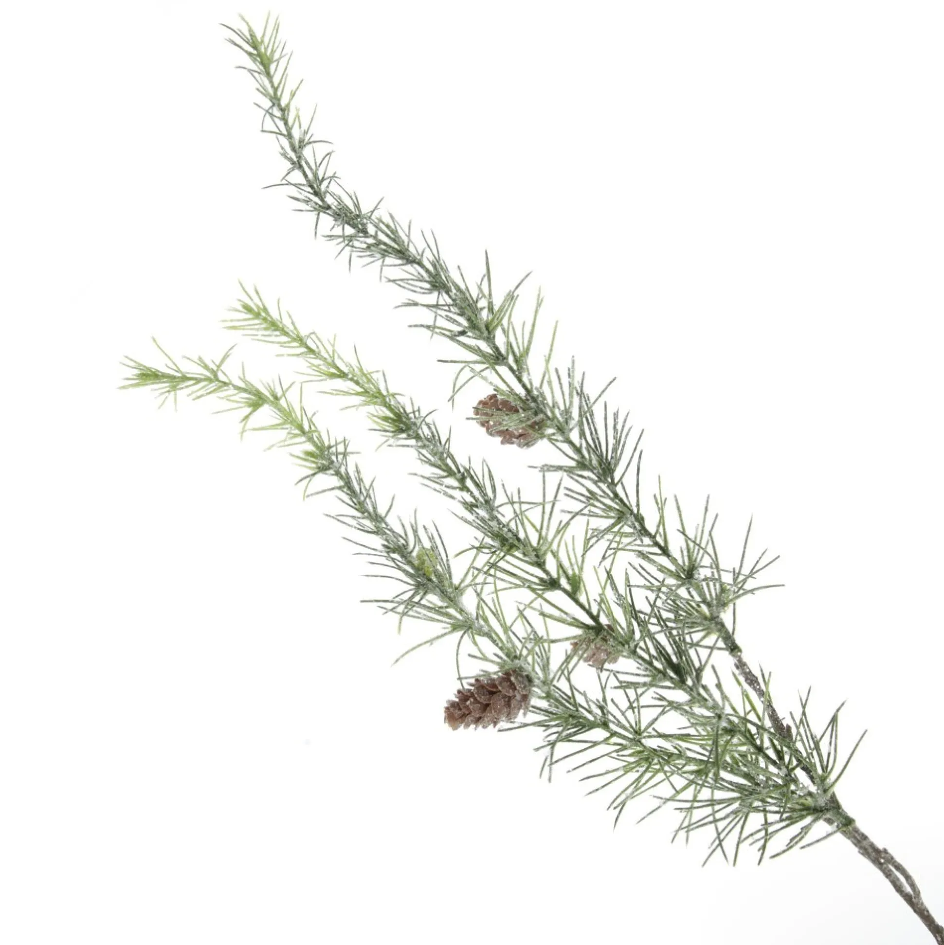 Frosted Pine with Pinecones Hanging Spray Christmas Sprays|