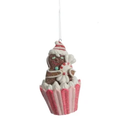 Gingerbread Cupcake Christmas Tree Decoration Christmas Tree Decorations|