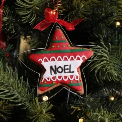 Gingerbread Star Cookie Cutter Decoration Christmas Tree Decorations|