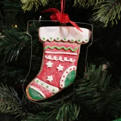 Gingerbread Stocking Cookie Cutter Decoration Christmas Tree Decorations|