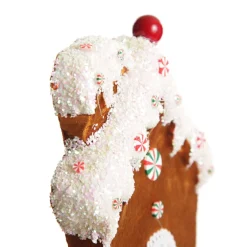 Gingerbread Velvet House Christmas Tree Decoration Christmas Tree Decorations|