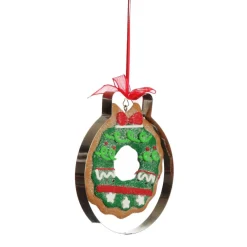 Gingerbread Wreath Cookie Cutter Decoration Christmas Tree Decorations|