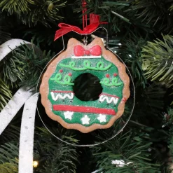 Gingerbread Wreath Cookie Cutter Decoration Christmas Tree Decorations|