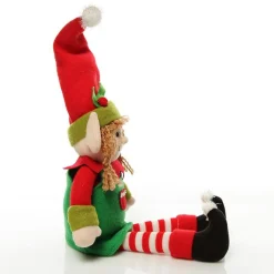 Girl Elf Shelf Sitter and Personalised Bauble Pack Bauble Value Packs|