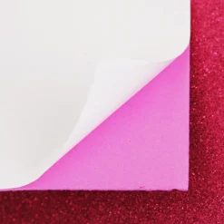 Glitter Foam Self Adhesive Mixed Colours A4 Sheets - Pack of 10 Christmas Craft Supplies|
