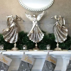 Glitter Tip Evergreen Garland Christmas Garlands|