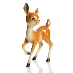 Glossy Retro Bambi Christmas Ornaments - Set of 2 Christmas Birds And Animals|