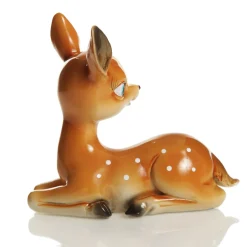 Glossy Retro Bambi Christmas Ornaments - Set of 2 Christmas Birds And Animals|