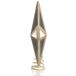 Gold and Mirror 3D Star Christmas Tree Topper Tree Toppers|