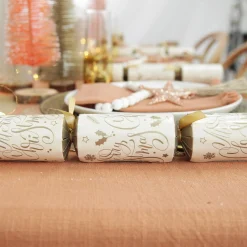 Gold and White Merry Christmas Script Bon Bons Christmas Bon Bons|