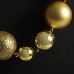 Gold Bauble Christmas Garland Tree Garlands|