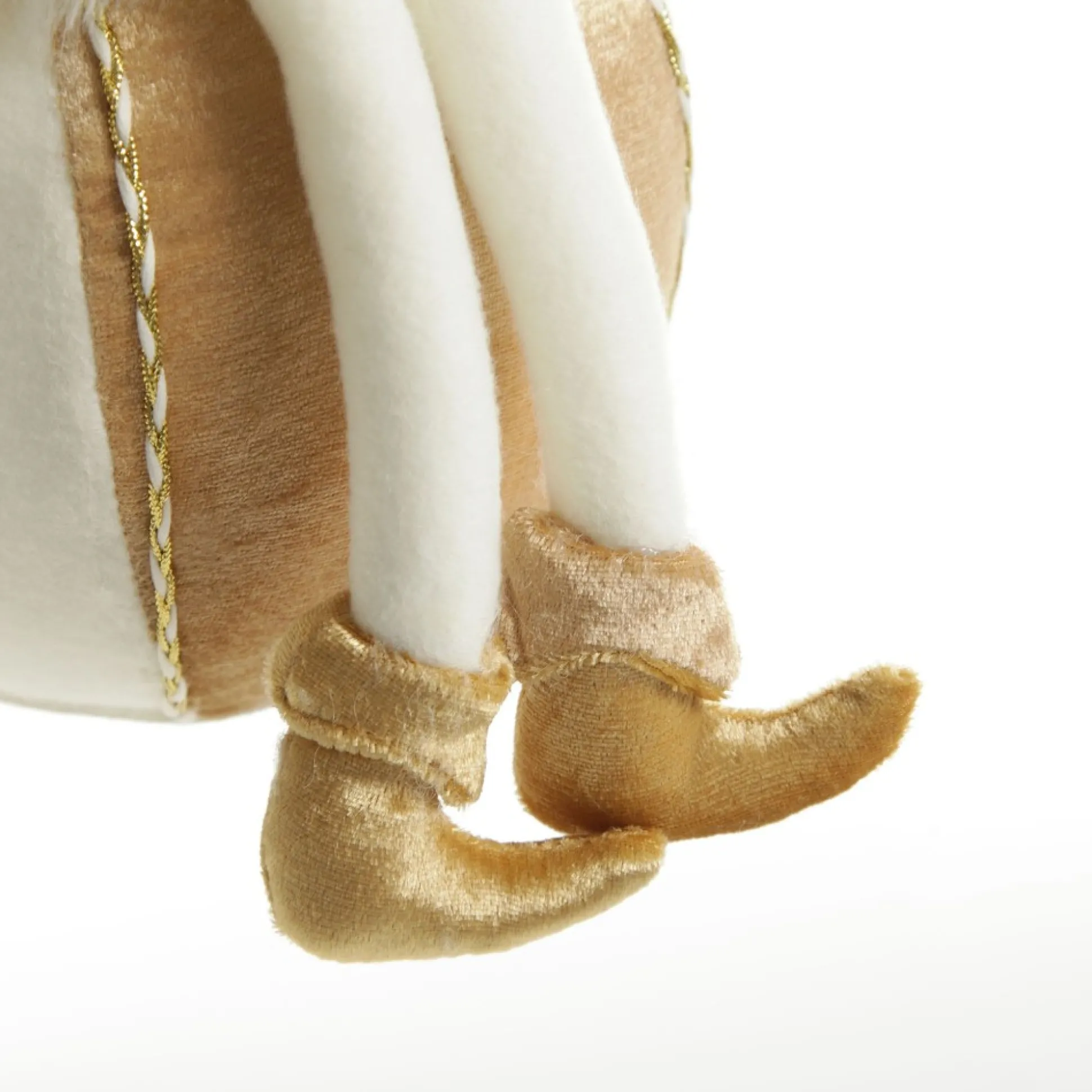 Gold Elf on Bauble Christmas Ornament Christmas Elves And Fairies|