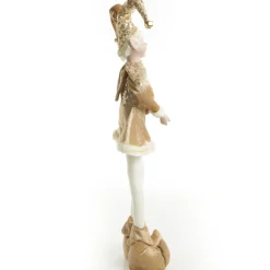 Gold Elf Standing Christmas Ornament Christmas Elves And Fairies|