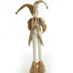 Gold Elf Standing Christmas Ornament Christmas Elves And Fairies|