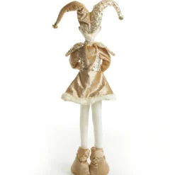 Gold Elf Standing Christmas Ornament Christmas Elves And Fairies|