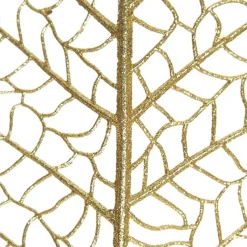 Gold Mesh Palm Leaf Christmas Sprays|