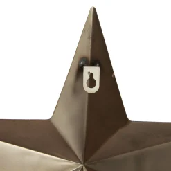 Gold Metal Star Tree Toppers|