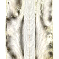 Gold Metallic Stripe Decomesh Roll Decomesh|