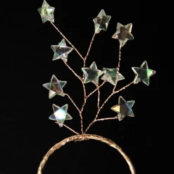 Gold Star Star Napkin Rings - Pack of 4 Christmas Table Decor|