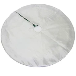 Green and Gold Mistletoe Christmas Tree Skirt Christmas Tree Skirts|