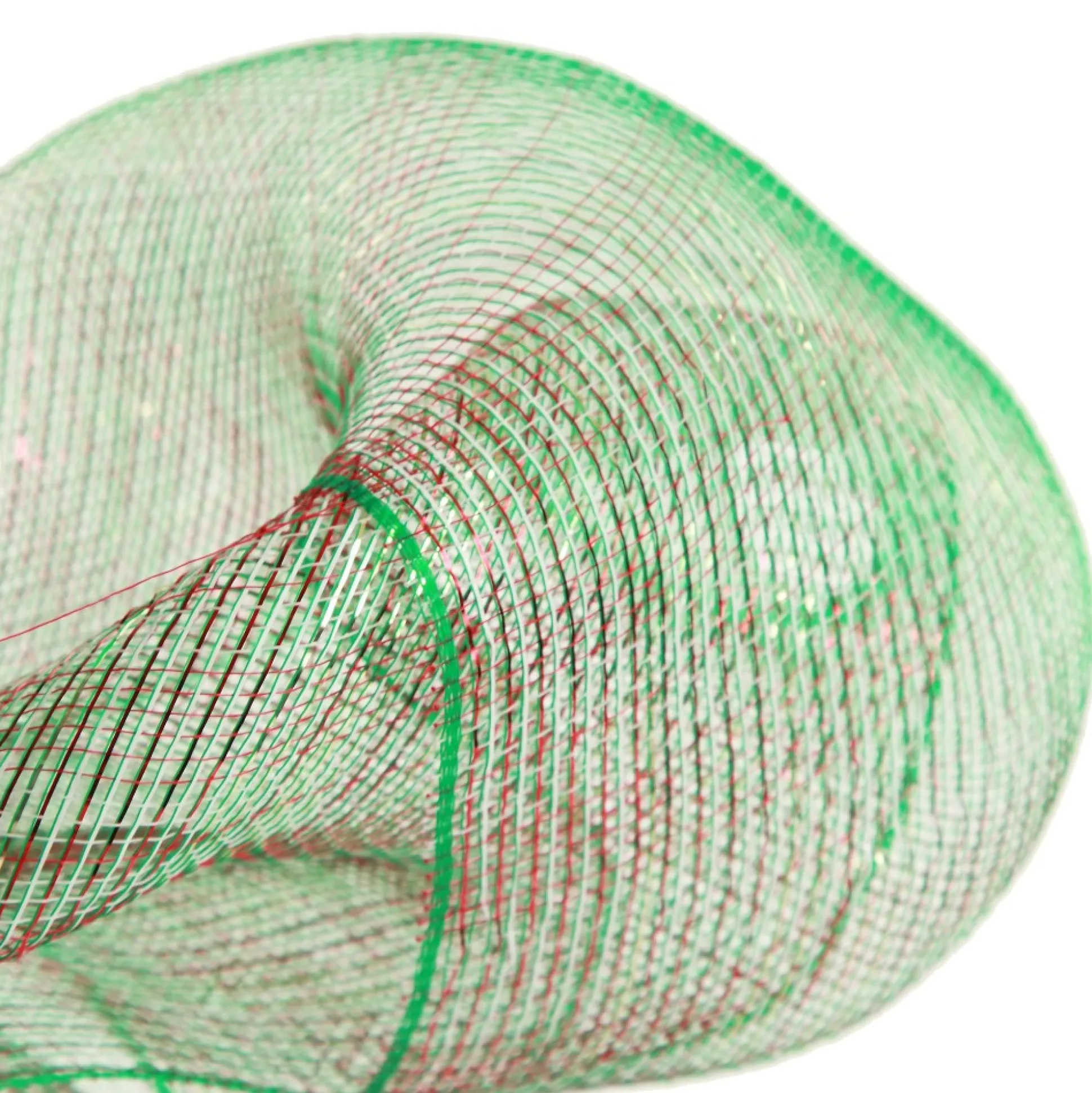 Green and Red Check Decomesh Roll Decomesh|