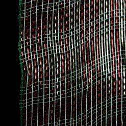 Green and Red Check Decomesh Roll Decomesh|