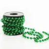 Green Bead Chain Christmas Garland Tree Garlands|