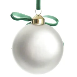 Green Nutcracker Christmas Disc Decorative Christmas Baubles|