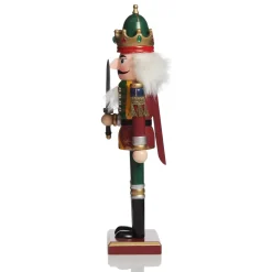 Green Nutcracker with Sword Christmas Ornament - Large Christmas Nutcrackers|