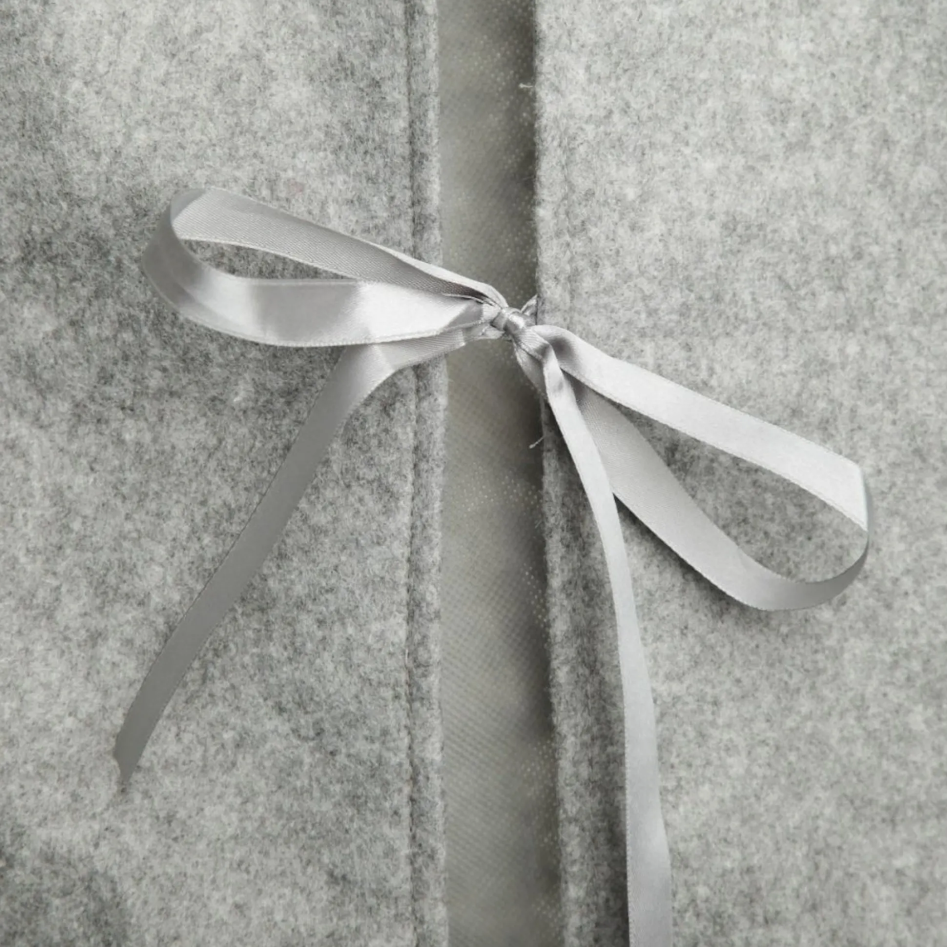 Grey and White Fur Christmas Tree Skirt Christmas Tree Skirts|