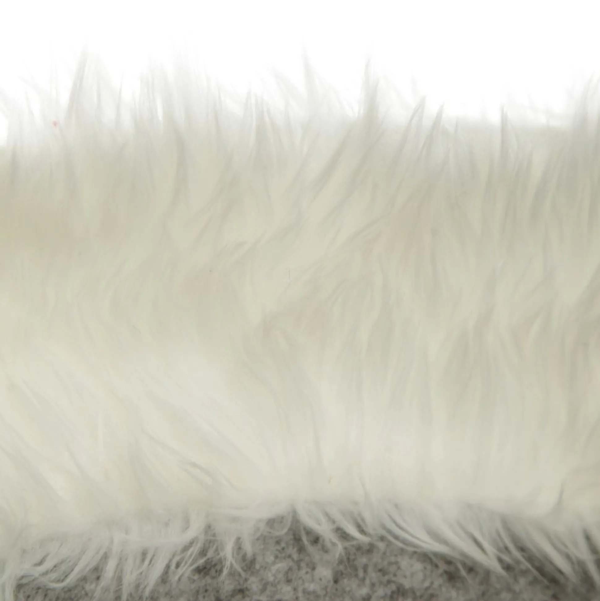 Grey and White Fur Christmas Tree Skirt Christmas Tree Skirts|