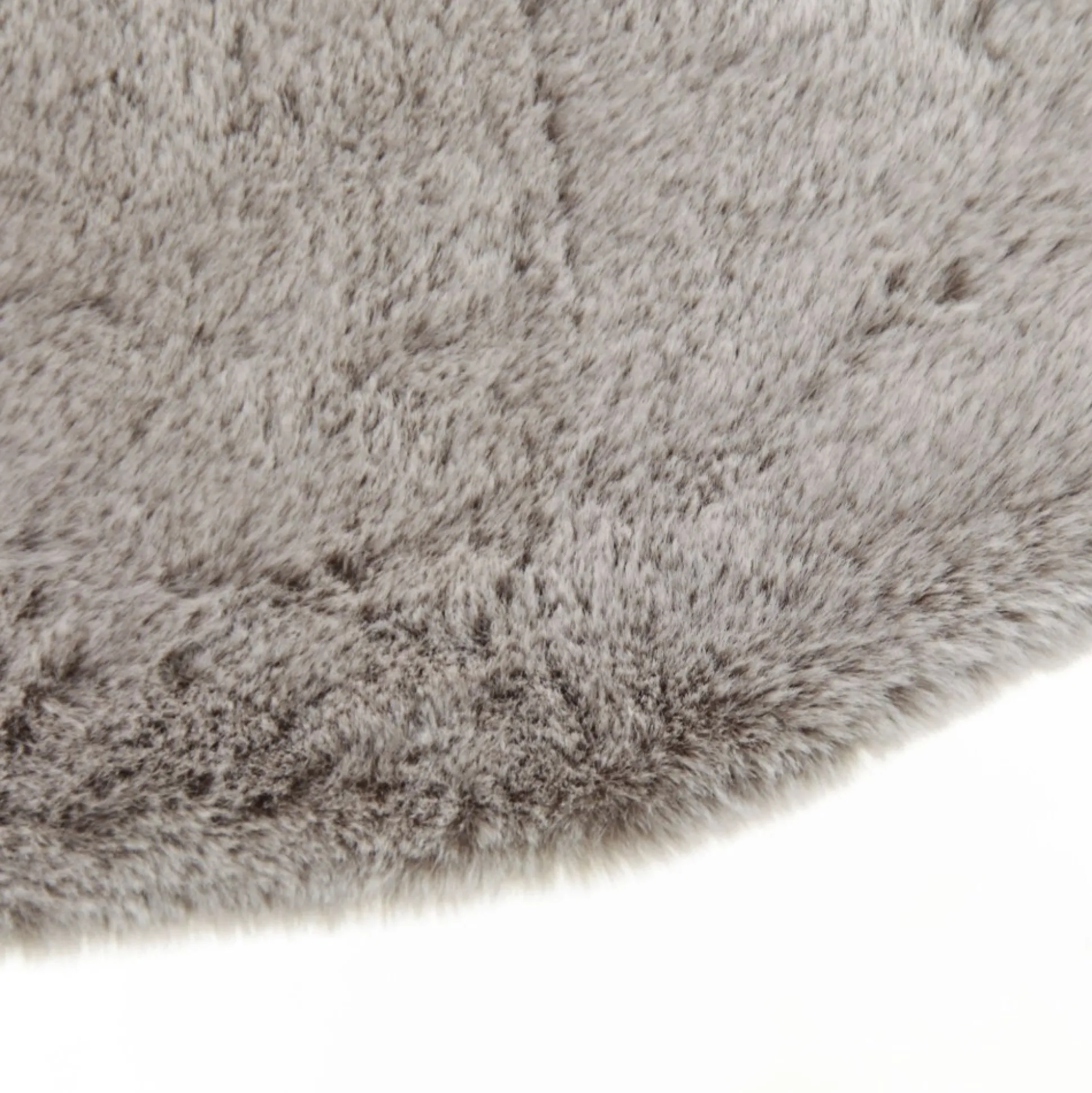 Grey Faux Fur Tree Skirt Christmas Tree Skirts|