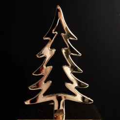 Hollow Rose Gold Tree Christmas Stocking Hanger Stocking Hangers|