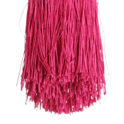 Hot Pink Tassel Christmas Tree Decorations|