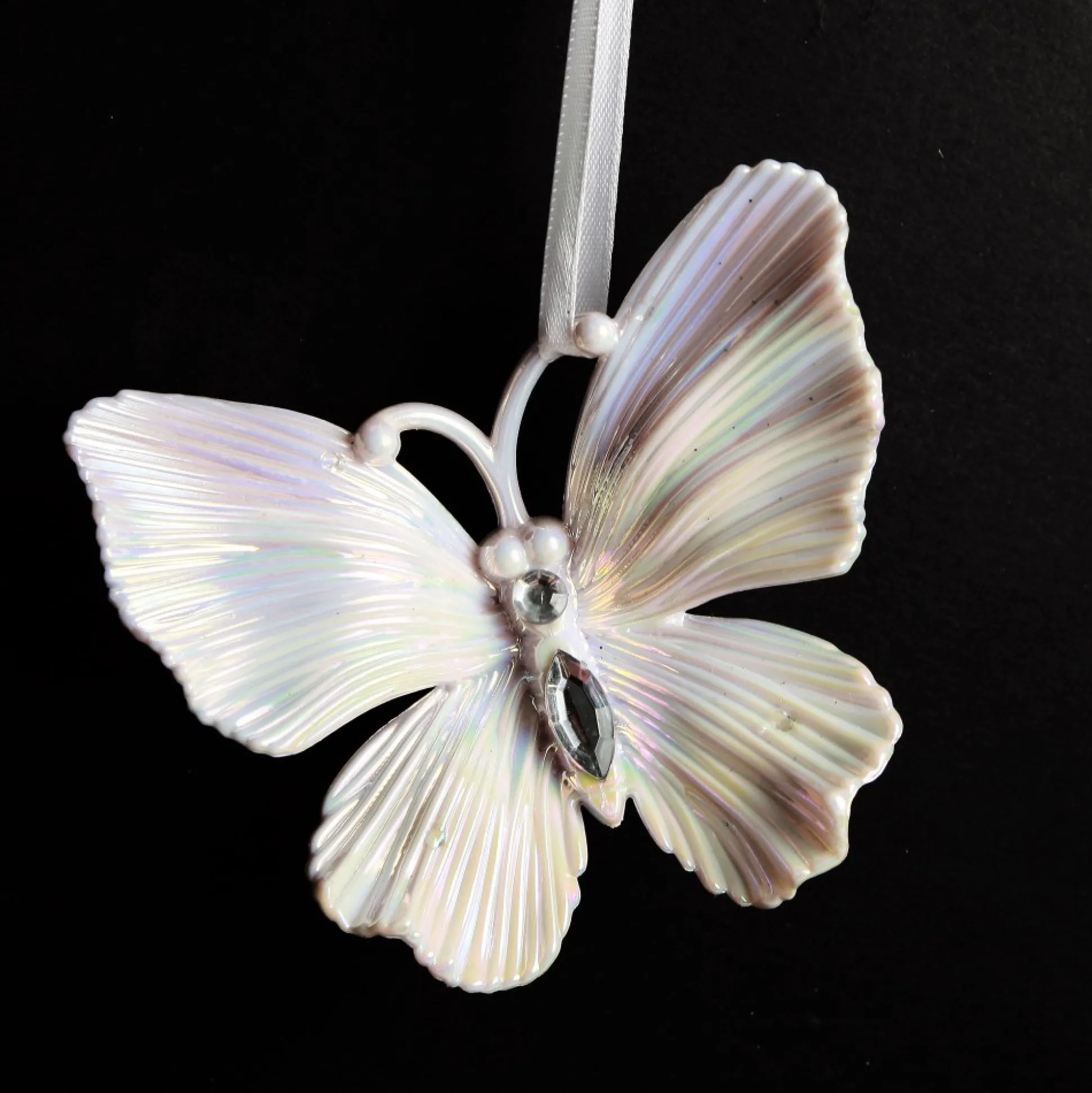 Iridescent Butterfly Christmas Tree Decoration Butterflies And Birds|