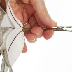 Iridescent Glitter Poinsettia Flower Clip Christmas Flowers|